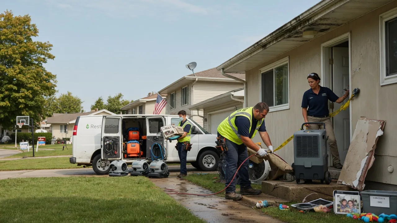 Water Damage Restoration in Hays, NC near me
